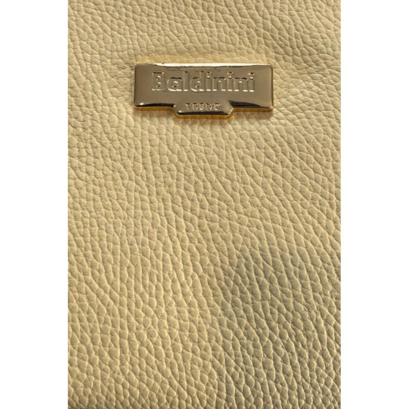 Baldinini Trend Bicolor Cowhide Clutch Bag - Élégance et Praticité