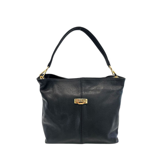 Baldinini Trend Black Leather Women's Shoulder Bag
