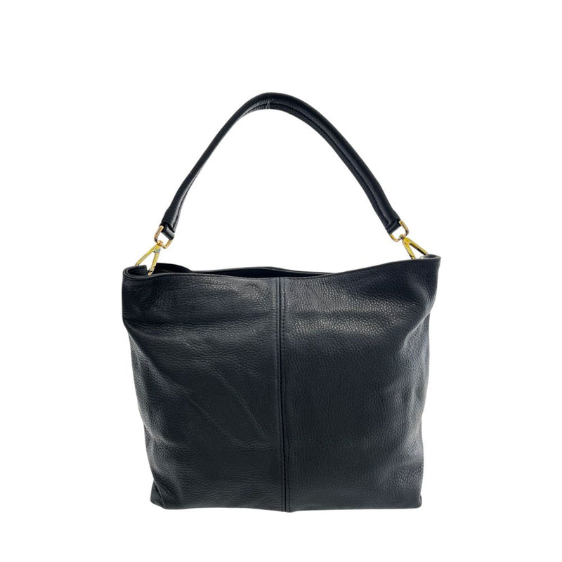 Baldinini Trend Black Leather Women's Shoulder Bag