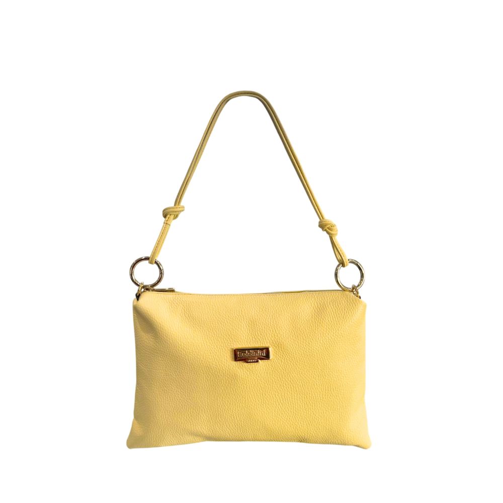 Baldinini Trend Bicolor Cowhide Clutch Bag - Élégance et Praticité