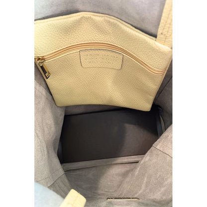 Baldinini Trend Bicolor Cowhide Clutch Bag