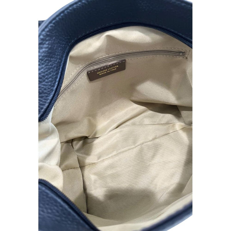 Napapijri Blue Fabric Sweater - Élégant Design à Demi-Zip