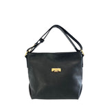 Baldinini Trend Black Leather Shoulder Bag for Women