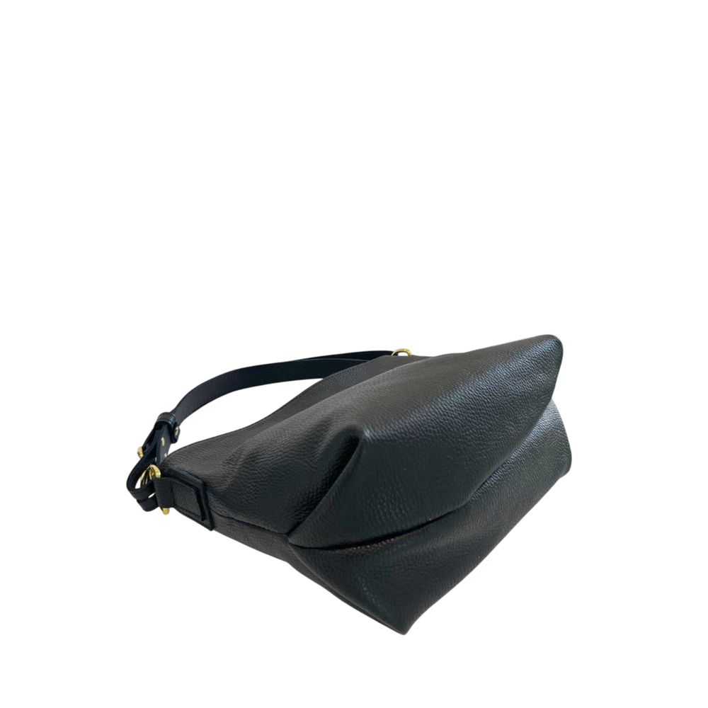 Baldinini Trend Black Leather Shoulder Bag for Women