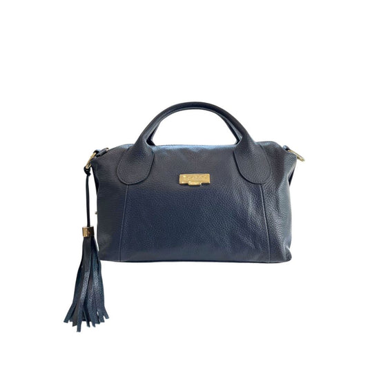 Baldinini Trend Blue Leather Handbag for Women