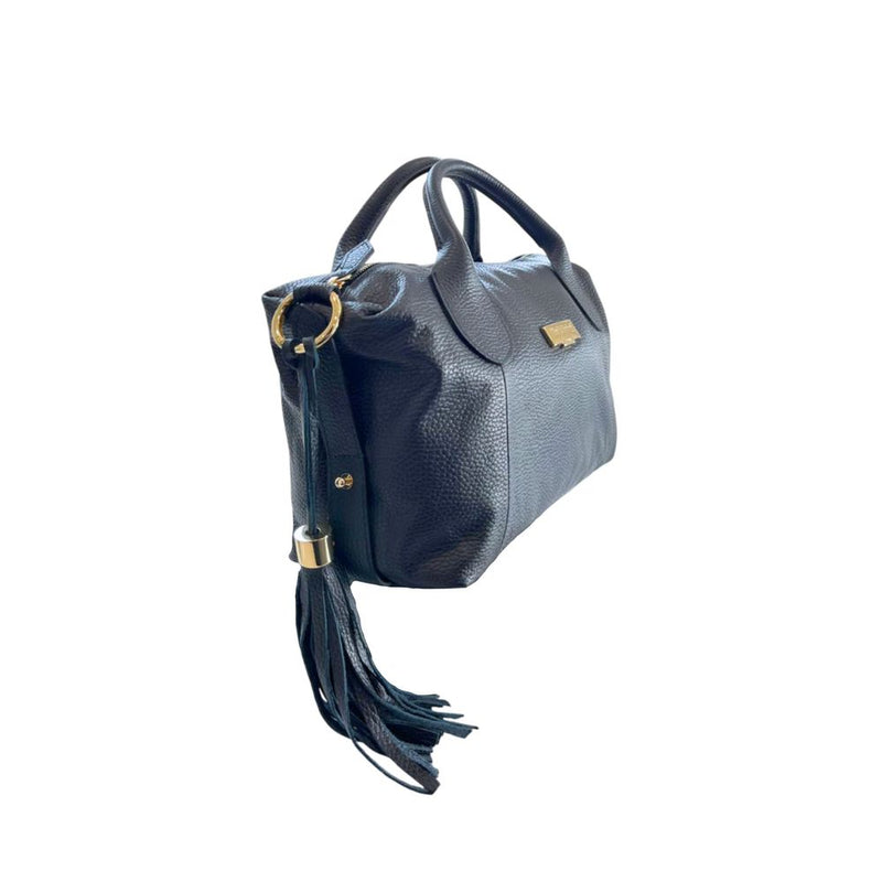 Baldinini Trend Blue Leather Handbag for Women