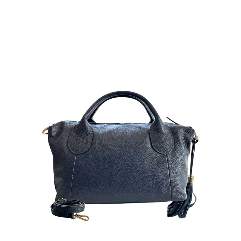 Baldinini Trend Blue Leather Handbag for Women