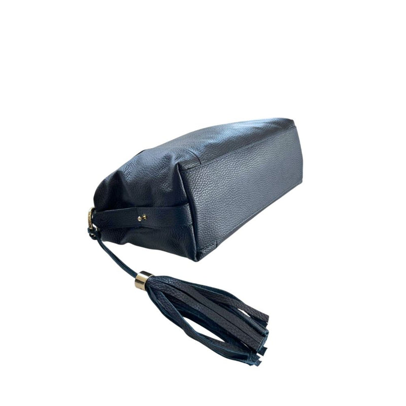 Baldinini Trend Blue Leather Handbag for Women