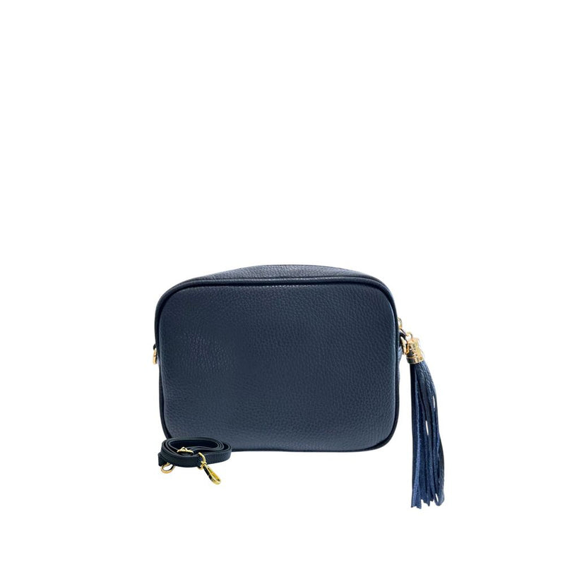 Baldinini Trend Blue Cowhide Crossbody Bag - Stylish & Functional