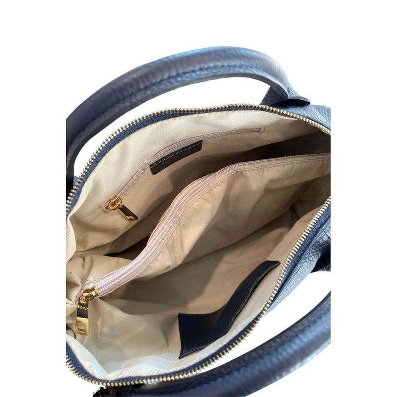 Baldinini Trend Blue Leather Handbag for Women