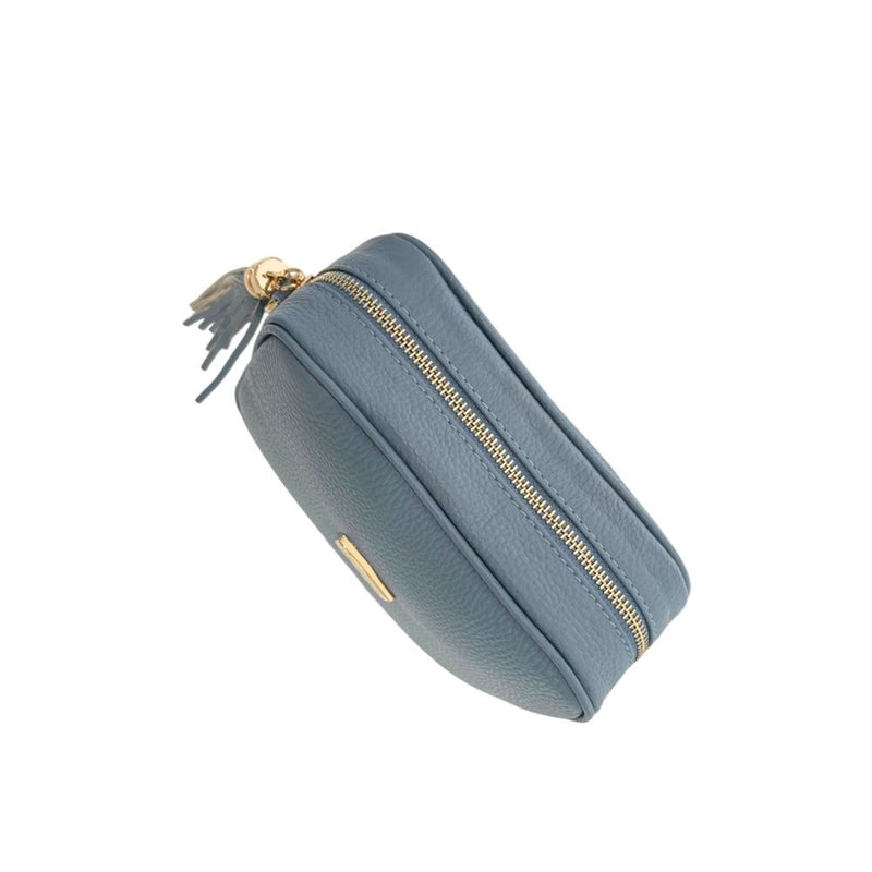 Baldinini Trend Blue Cowhide Crossbody Bag - Stylish & Functional