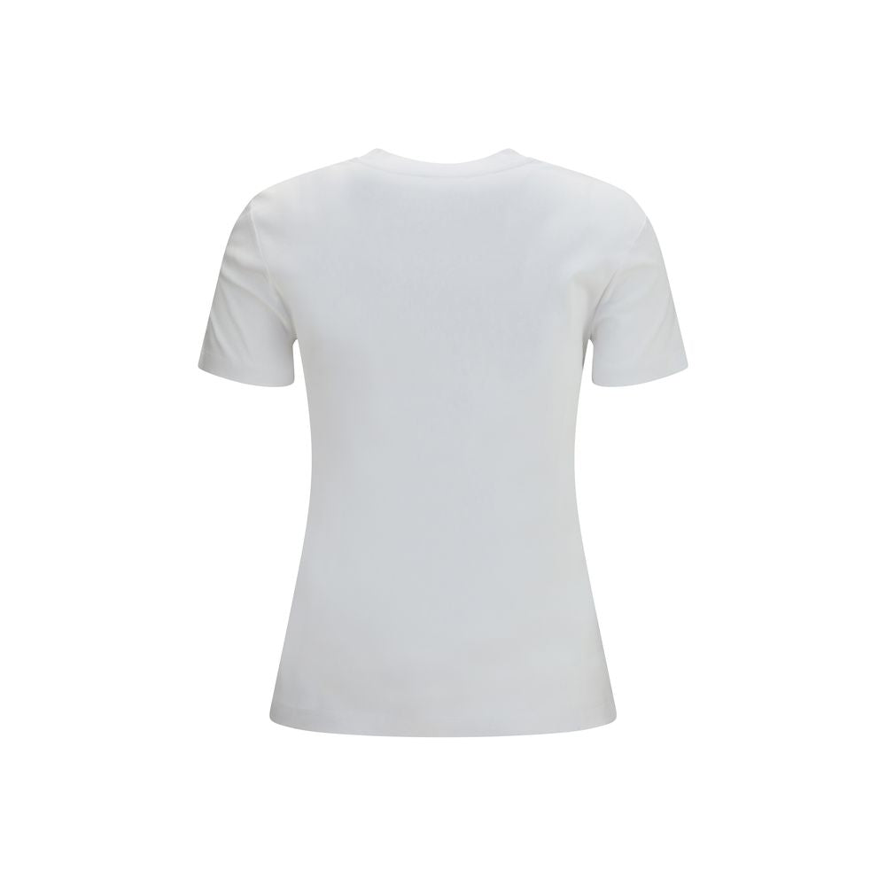 Max Mara Pure White Cotton T-Shirt for Women
