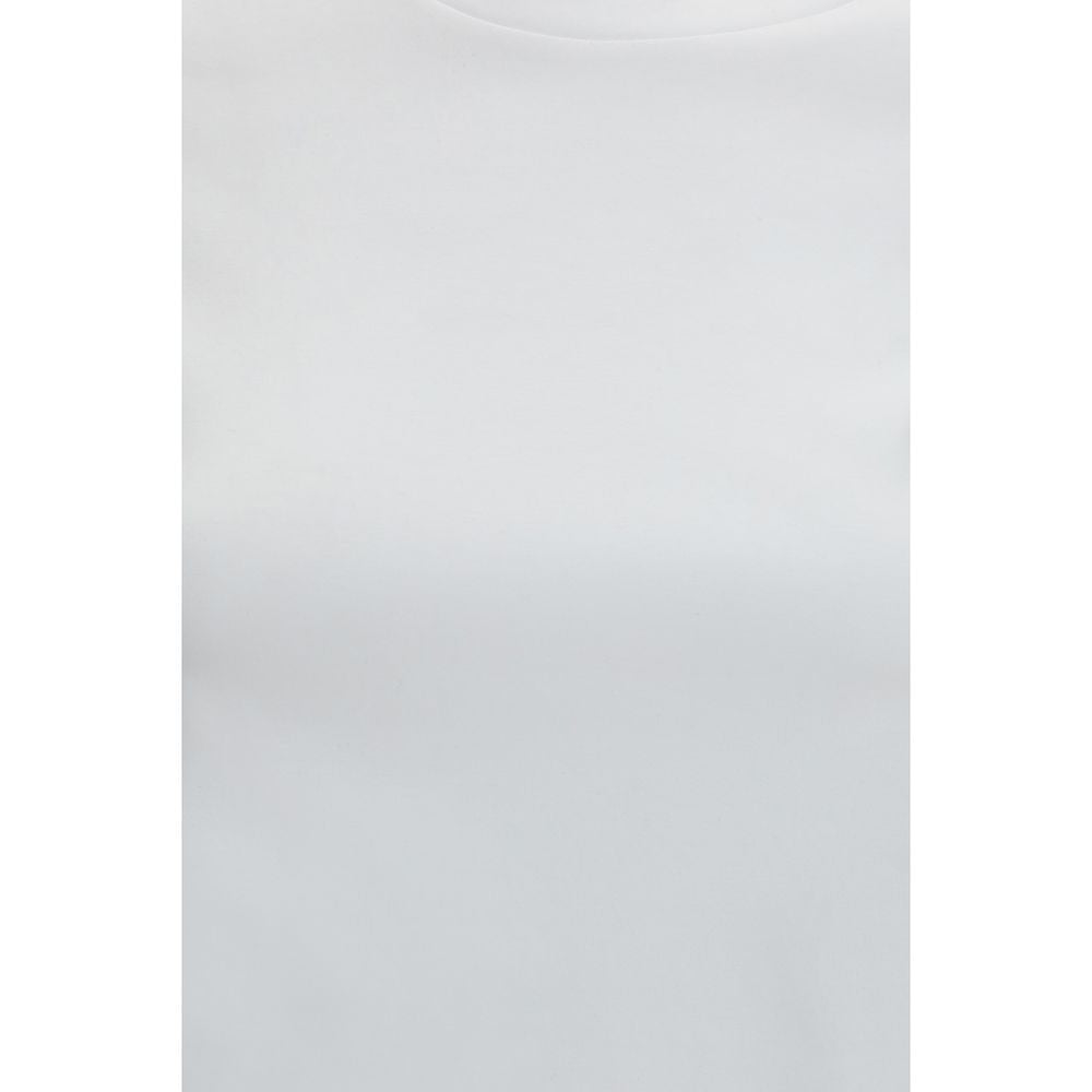 Max Mara Pure White Cotton T-Shirt for Women