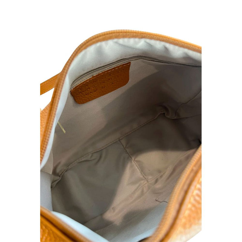 Baldinini Trend Brown Cowhide Crossbody Bag