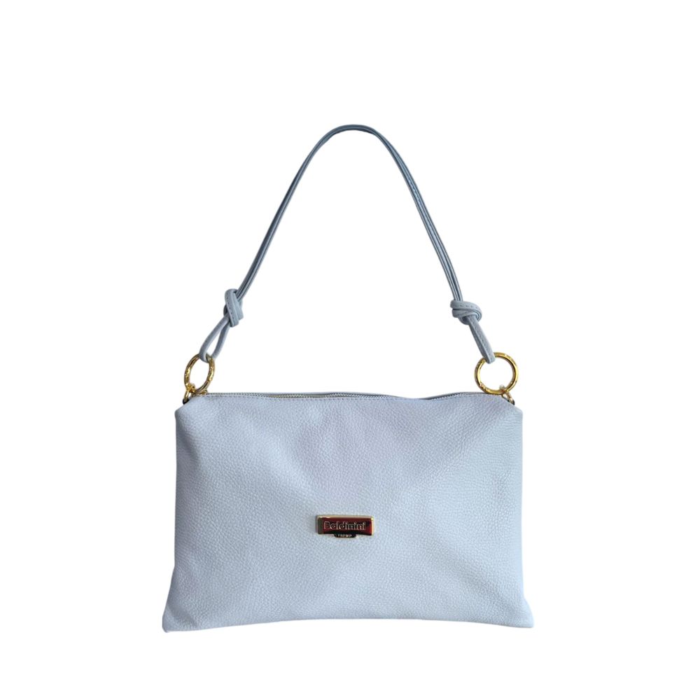 Baldinini Trend Blue Leather Shoulder Bag for Women