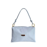 Baldinini Trend Blue Leather Shoulder Bag for Women
