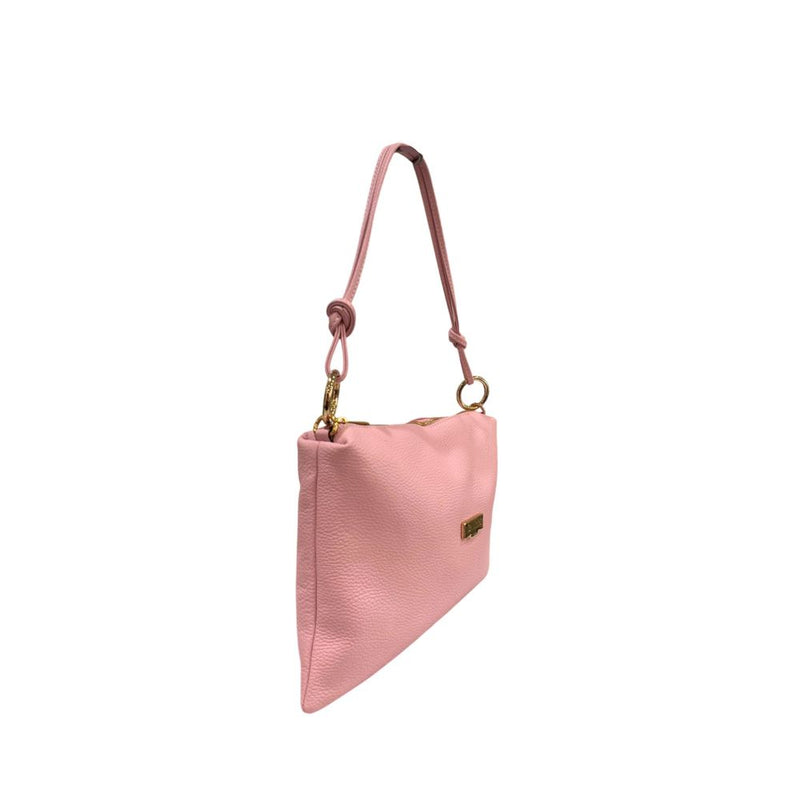 Baldinini Trend Pink Leather Shoulder Bag for Women
