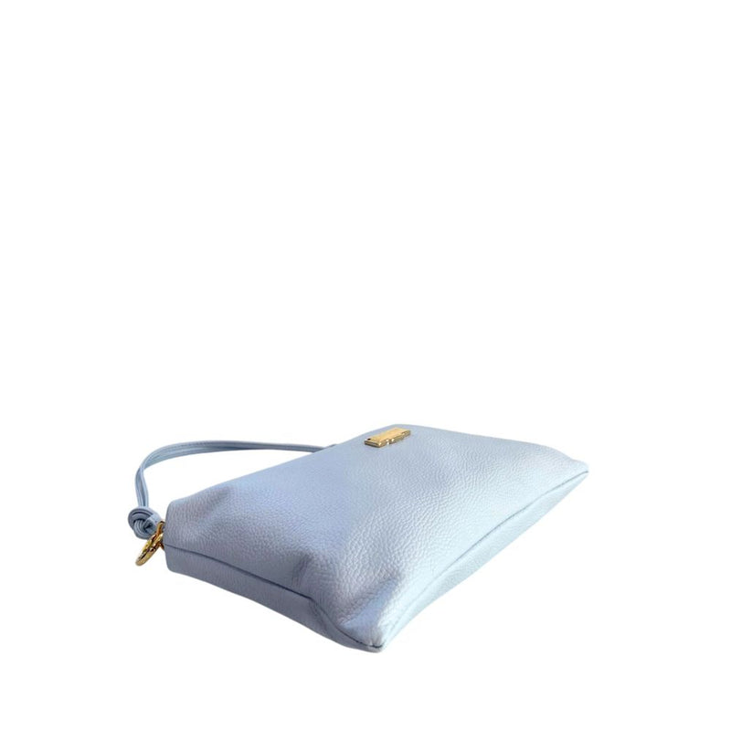 Baldinini Trend Blue Leather Shoulder Bag for Women