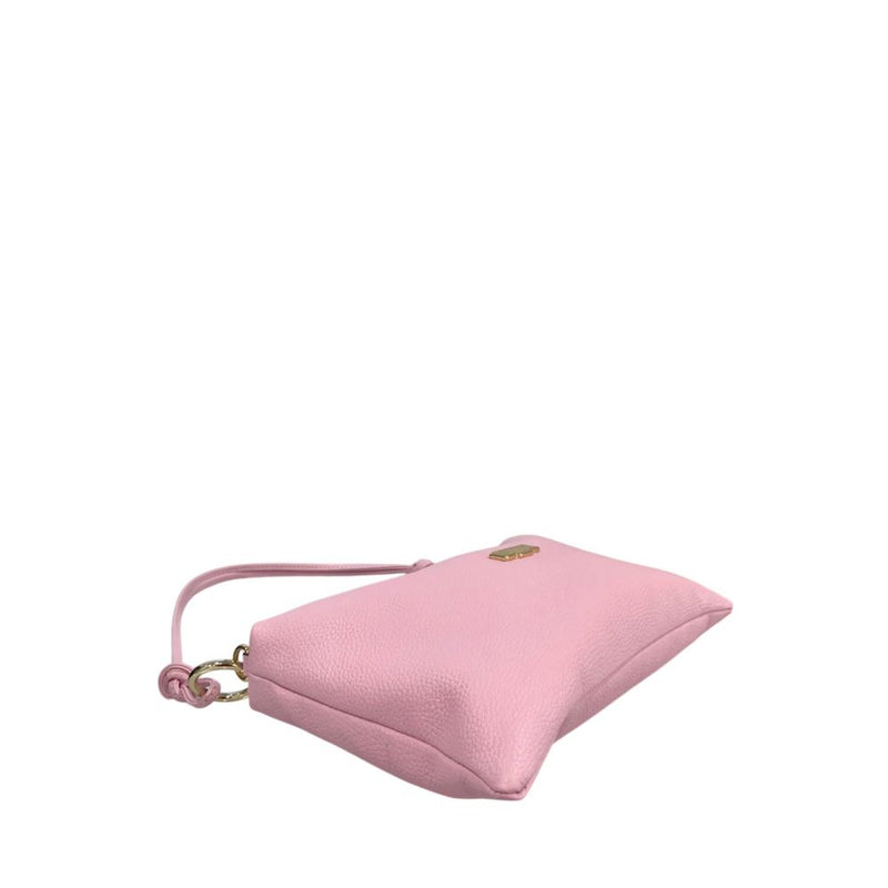 Baldinini Trend Pink Leather Shoulder Bag for Women