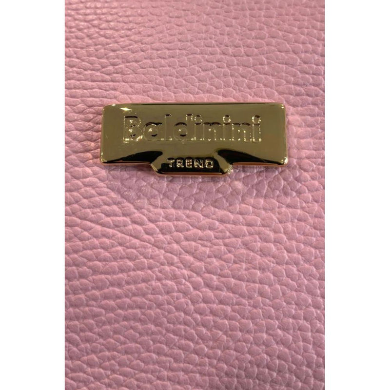 Baldinini Trend Pink Leather Shoulder Bag for Women