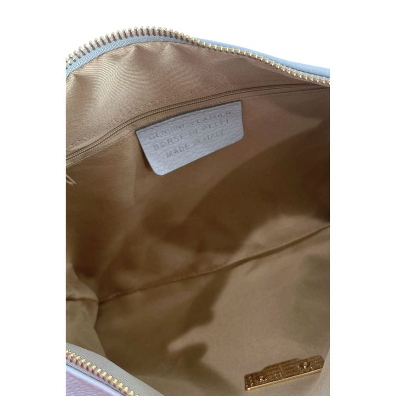 Baldinini Trend Blue Leather Shoulder Bag for Women