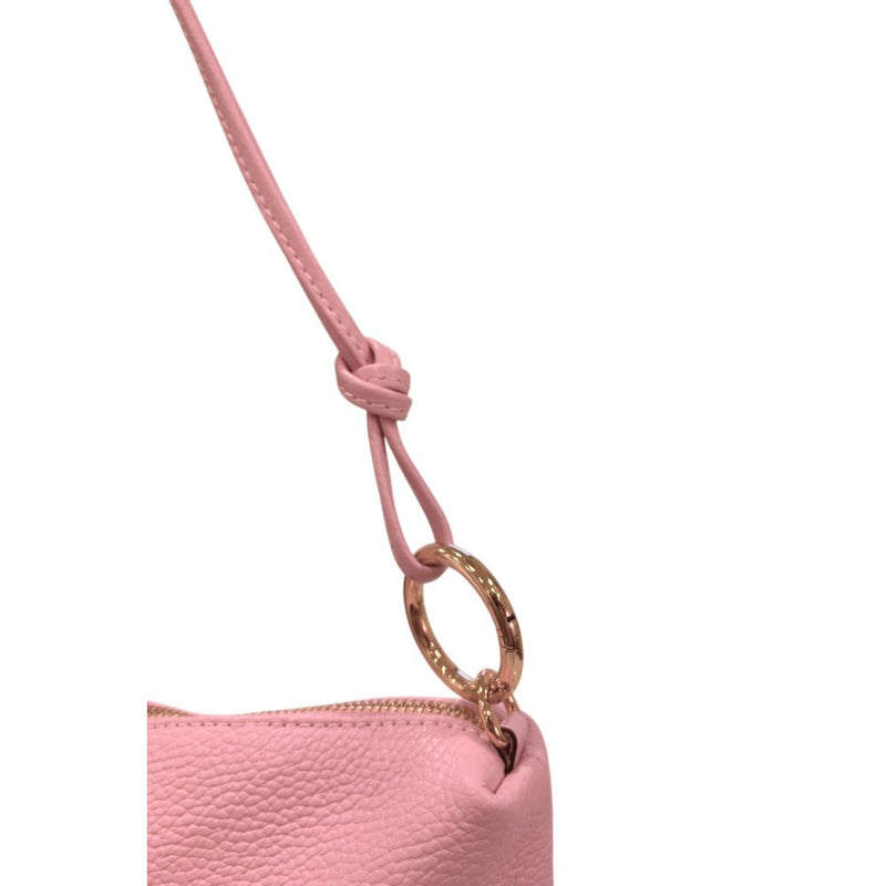 Baldinini Trend Pink Leather Shoulder Bag for Women