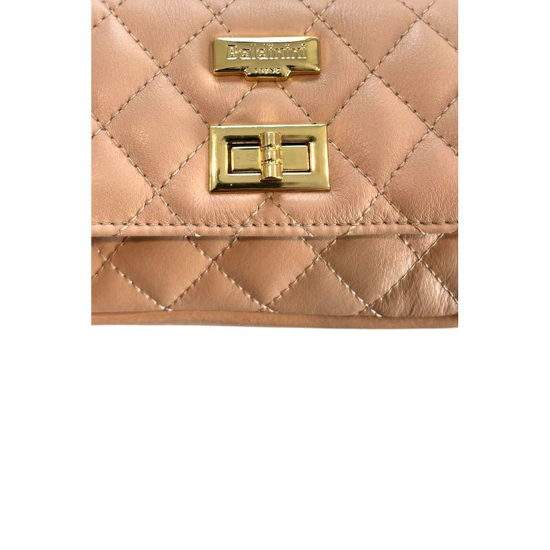 Baldinini Trend Multicolor Cowhide Crossbody Bag