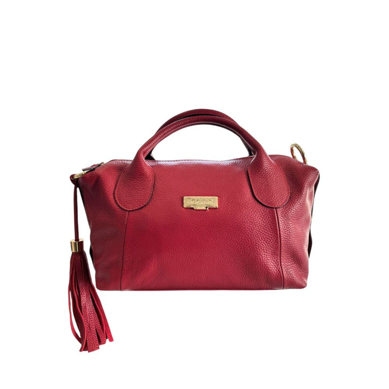 Baldinini Trend Red Leather Handbag for Women