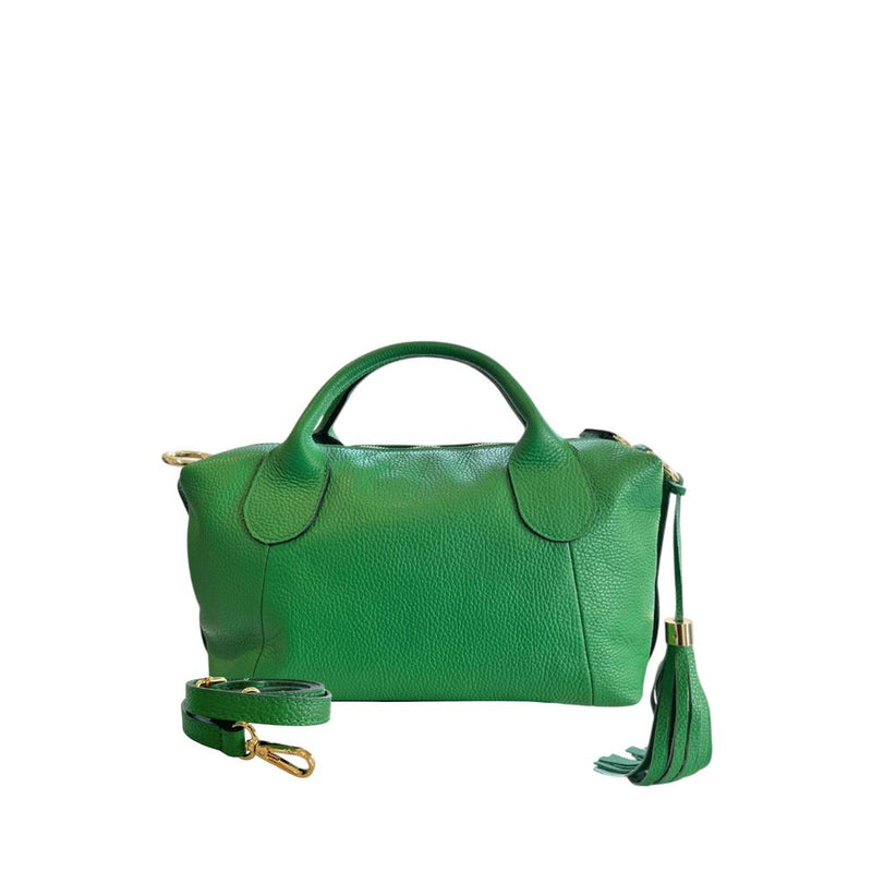 Baldinini Trend Green Leather Handbag for Women