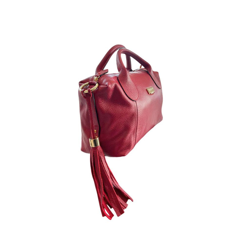 Baldinini Trend Red Leather Handbag for Women