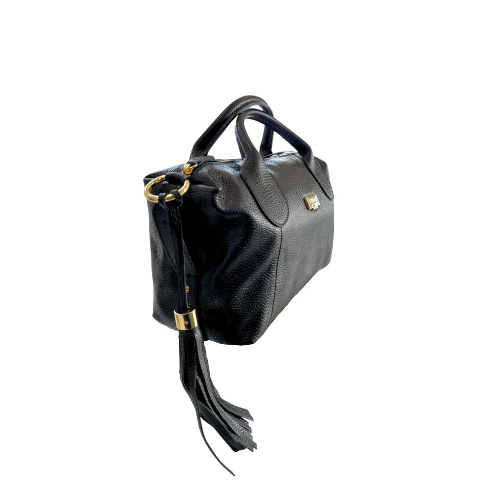 Baldinini Trend Black Leather Handbag for Women