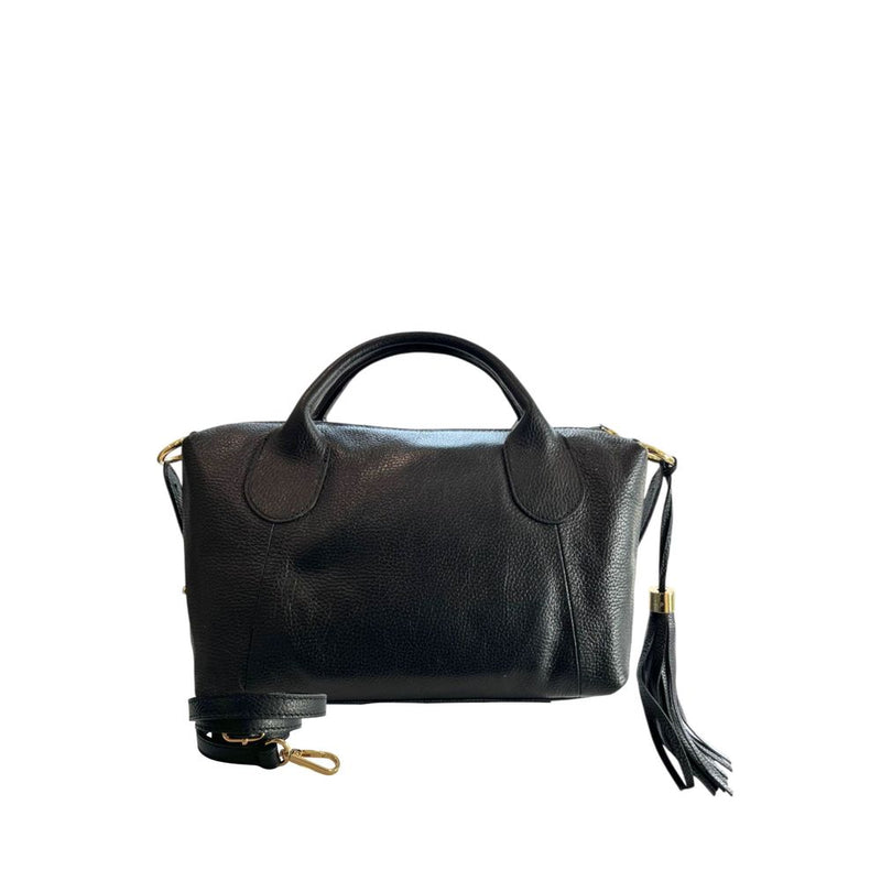 Baldinini Trend Black Leather Handbag for Women