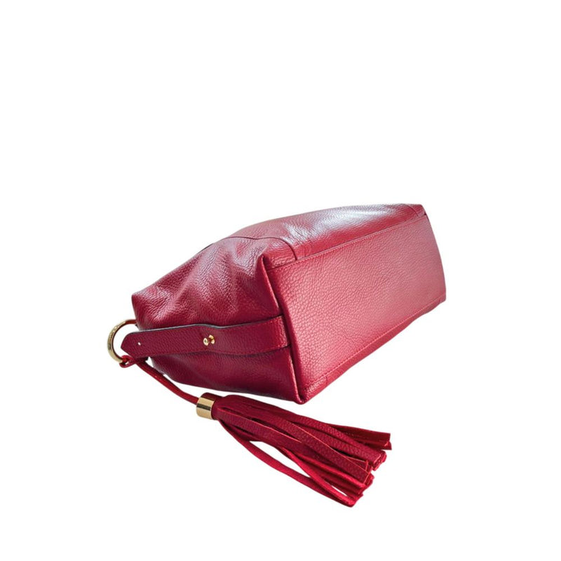 Baldinini Trend Red Leather Handbag for Women