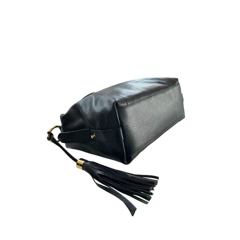 Baldinini Trend Black Leather Handbag for Women