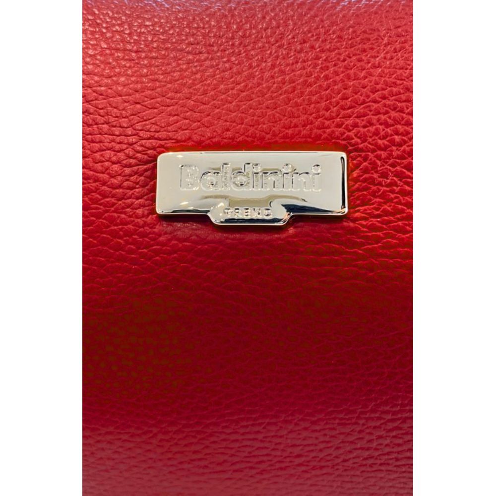Baldinini Trend Red Leather Handbag for Women