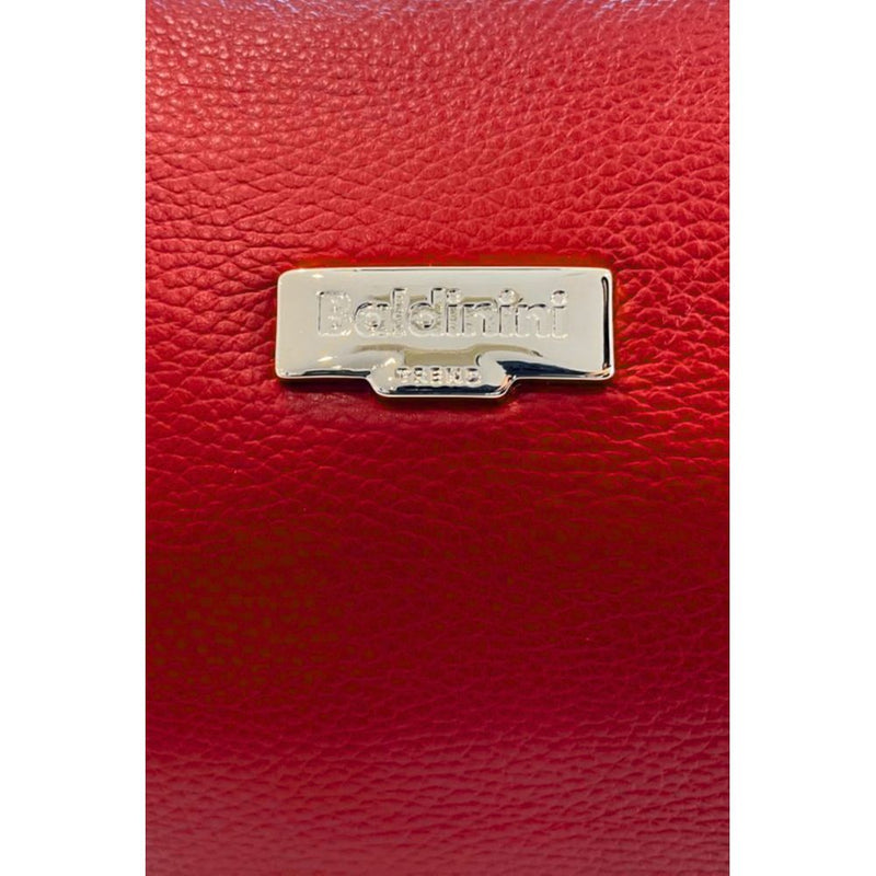 Baldinini Trend Red Leather Handbag for Women