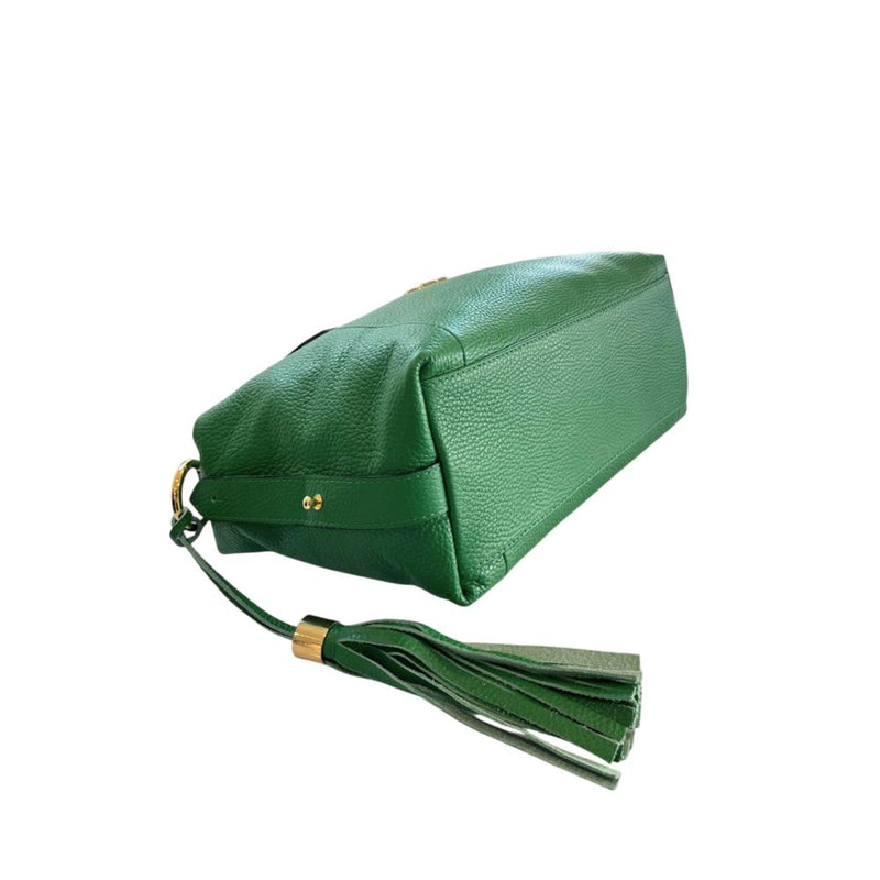 Baldinini Trend Green Leather Handbag for Women