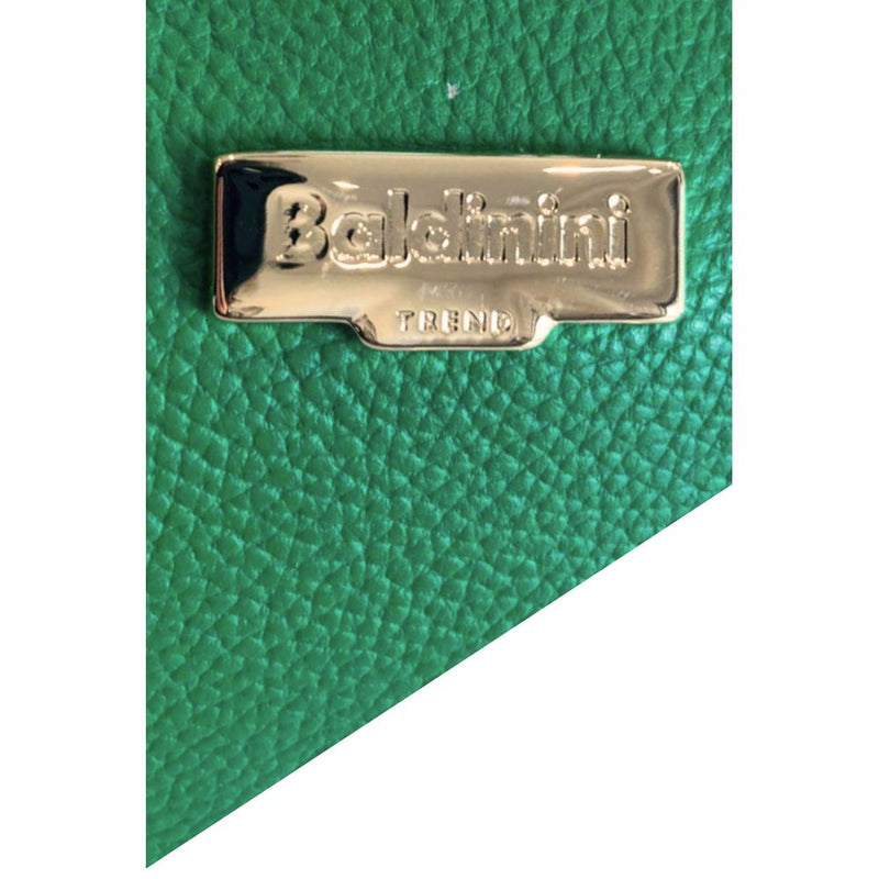 Baldinini Trend Green Leather Handbag for Women