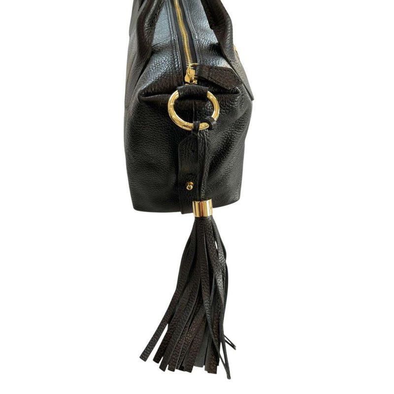 Baldinini Trend Black Leather Handbag for Women
