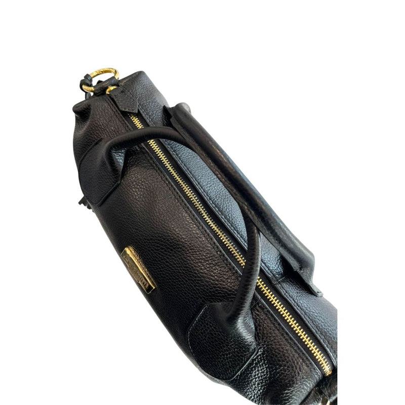 Baldinini Trend Black Leather Handbag for Women