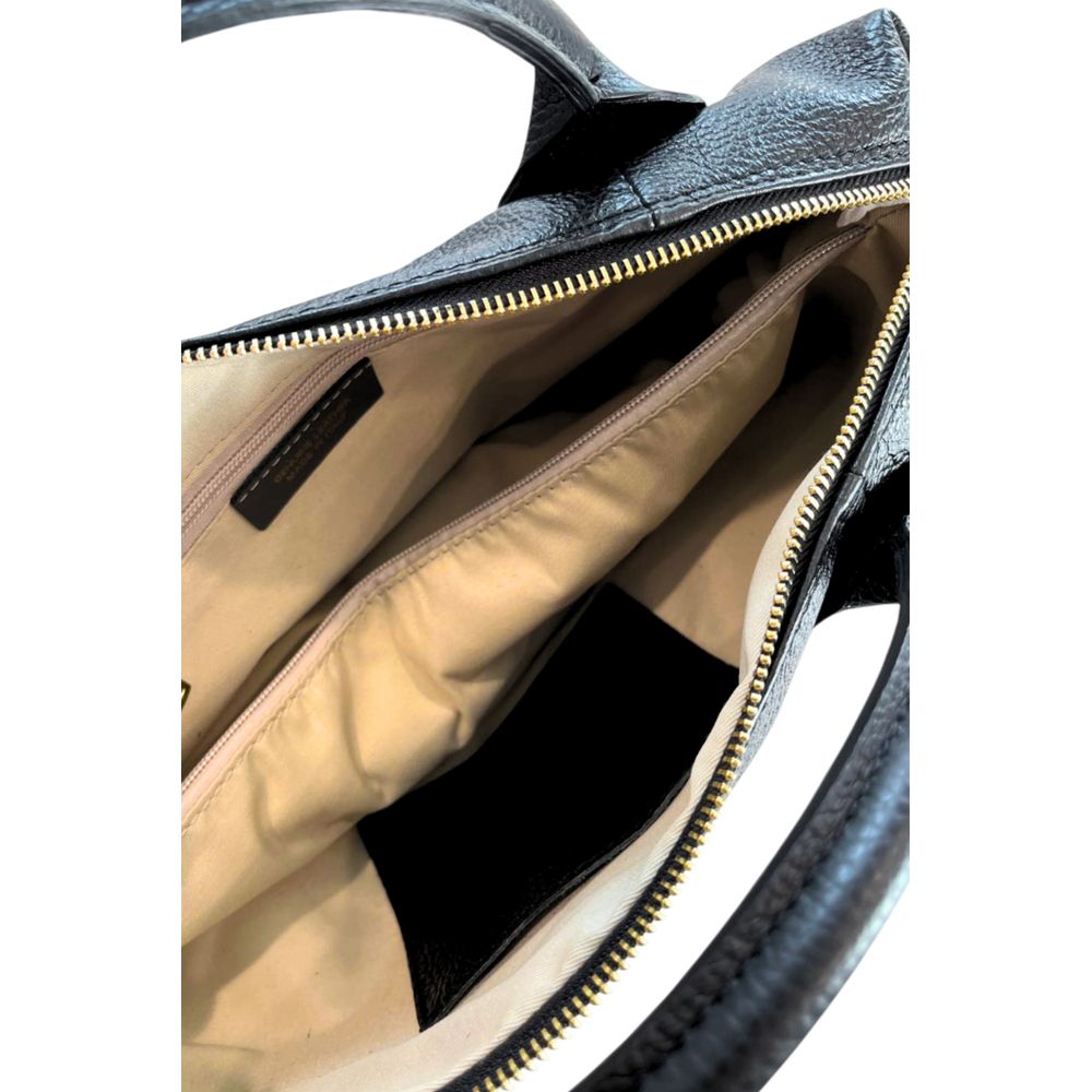 Baldinini Trend Black Leather Handbag for Women