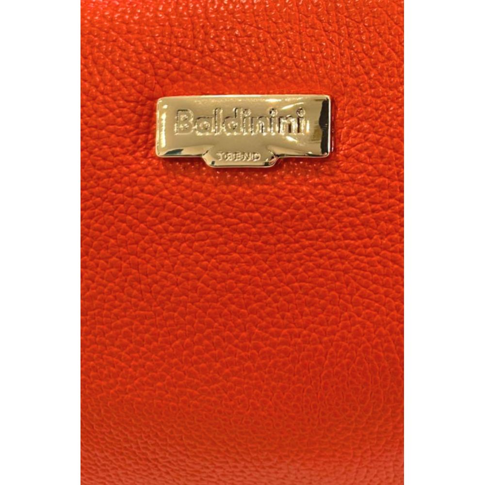 Baldinini Trend Orange Leather Handbag for Women