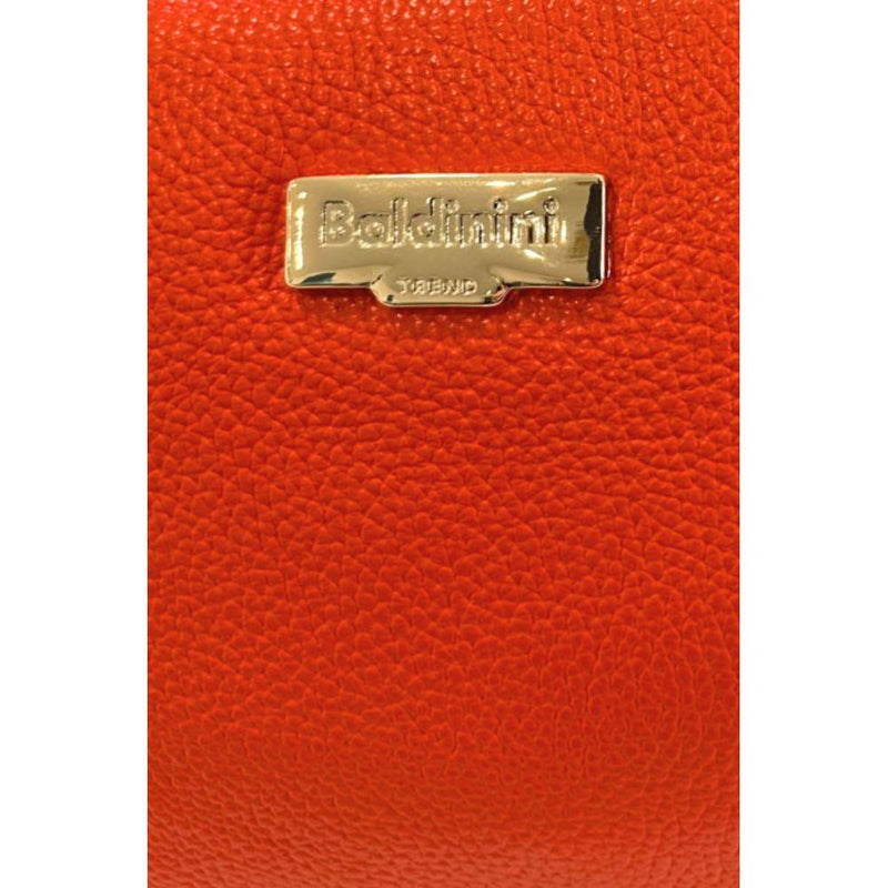 Baldinini Trend Orange Leather Handbag for Women