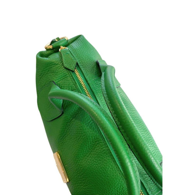 Baldinini Trend Green Leather Handbag for Women