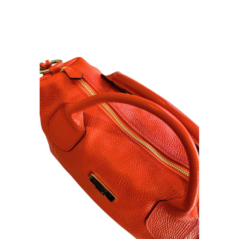 Baldinini Trend Orange Leather Handbag for Women