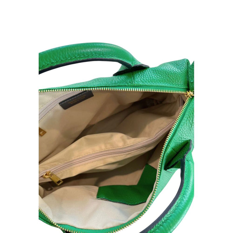 Baldinini Trend Green Leather Handbag for Women