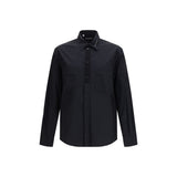 Chemise en coton noir Dolce &amp; Gabbana