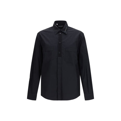 Chemise en coton noir Dolce &amp; Gabbana