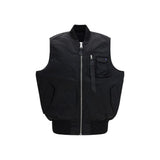 ALPHA INDUSTRIES MA-1 Base Vest - Black Nylon Jacket