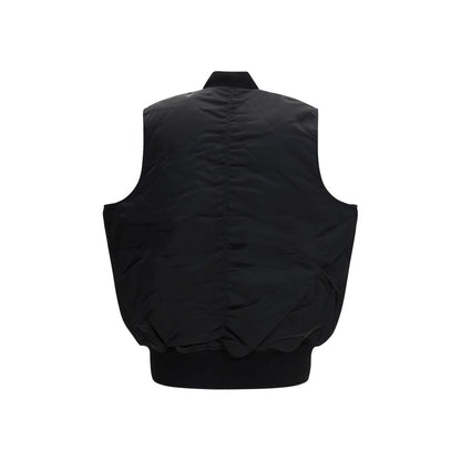 ALPHA INDUSTRIES Black Nylon Jackets And Coat